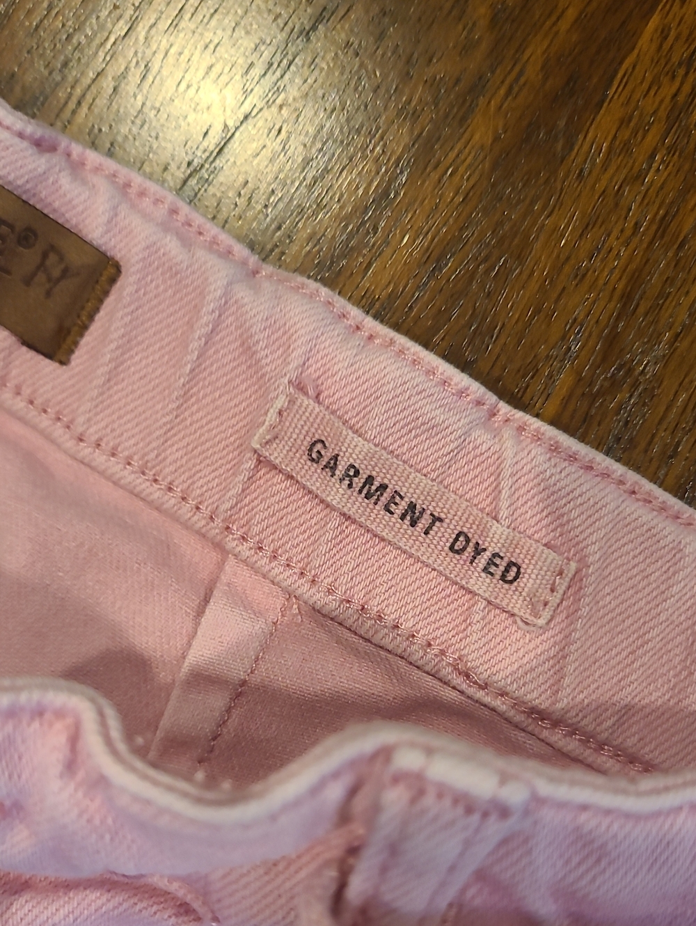 Judy Blue Regina High Rise Garment Syed Denim Pants in Pink Jeans Size 28 - Picture 4 of 5